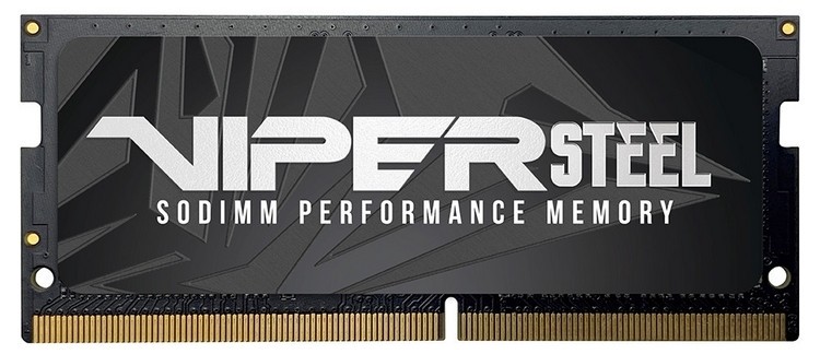 Оперативная память 8Gb DDR4 2666MHz Patriot Viper Steel SO-DIMM (PVS48G266C8S)