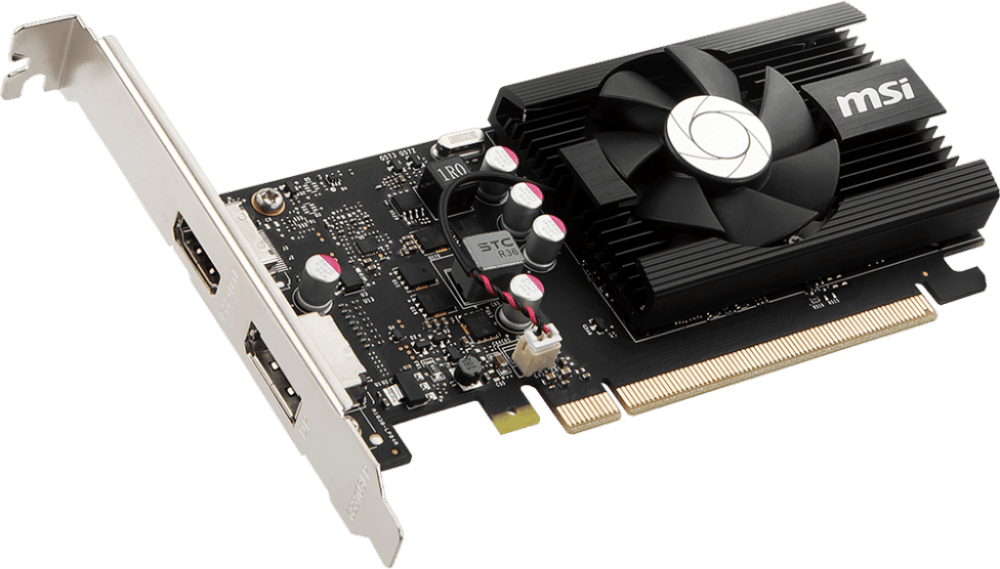 Видеокарта NVIDIA GeForce GT 1030 MSI 2Gb (GT 1030 2GD4 LP OC)