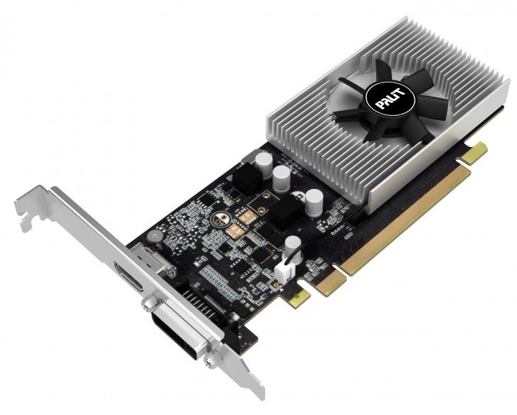 Видеокарта NVIDIA GeForce GT 1030 Palit 2Gb (NEC103000646-1082F)