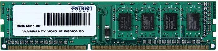 Оперативная память 4Gb DDR-III 1600MHz Patriot Signature (PSD34G16002)