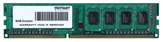 Оперативная память 4Gb DDR-III 1333MHz Patriot (PSD34G133381)