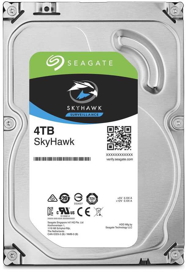 Жёсткий диск 4Tb SATA-III Seagate SkyHawk Surveillance (ST4000VX013)
