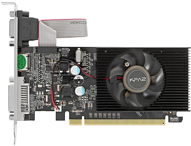 Видеокарта NVIDIA GeForce 210 KFA2 1Gb (21GGF4HI00NK)