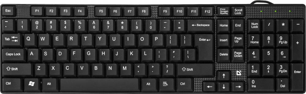 Клавиатура Defender Accent SB-720 Black (45720)